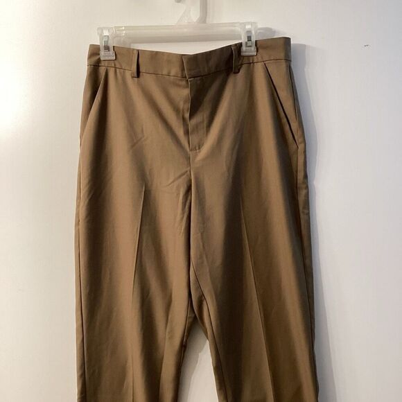 Collusion Brown Slim Tailored Trousers Pants - Picture 3 of 12